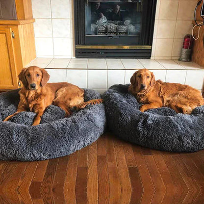 PawCuddle™ Calming Dog Bed