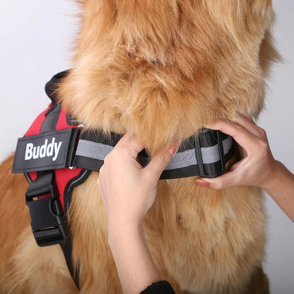 PupFit Pro™ - No Pull Custom Reflective Dog Harness