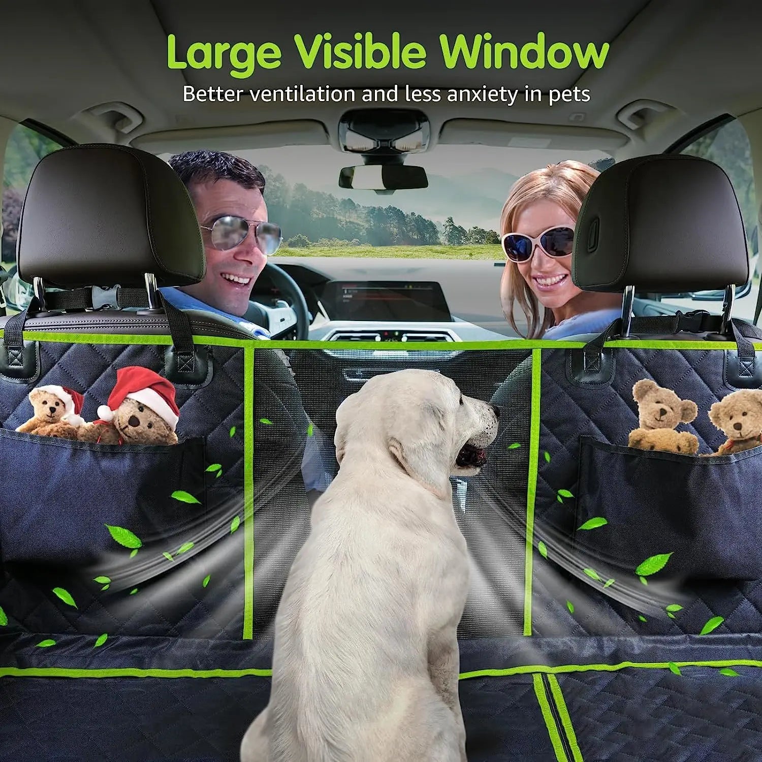 CanineShield™ 4-in-1 Dog Car Seat Cover