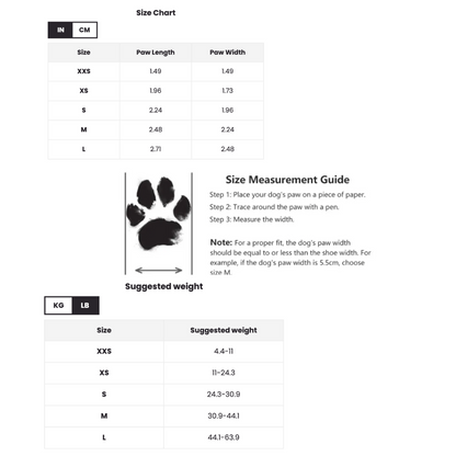 PawTerrain™ Waterproof Dog Boots