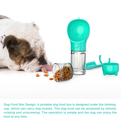 PawHydrate™ 4-in-1 Portable Pet Water Bottle